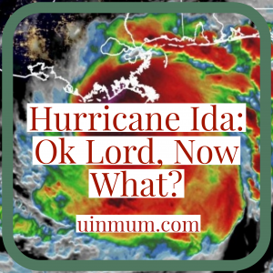 Hurricane Ida:  Ok Lord, Now What?